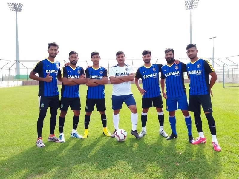 Academy match in progress